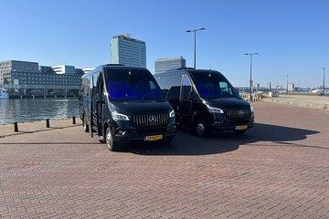 Private Minibus Amsterdam - Schiphol Airport transfer 1-16 pers