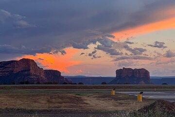Mogollon Rim Sunset 80 Miles Sedona Helicopter Tour