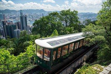 The Peak Tram Sightseeing Ticket in Hong Kong