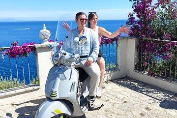 Offbeat Amalfi Coast Vespa Tour Wine Tasting or Mozzarella Show