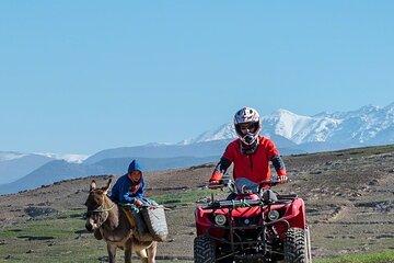 Magical dinner over the atlas mountains with camel ride & Sunset