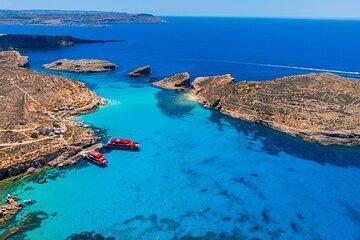 Malta Coastal Cruise Catamaran Tour to Blue Lagoon