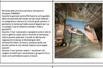 The Carrara Marble Quarries and the Colonnata Lard