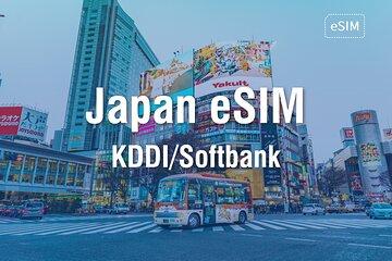 KDDI and Softbank eSIM in Japan for 1-30 Days with 3GB-Unlimited