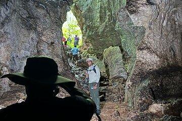 Morgan's Pond Cave and Christiana Extinct Volcanic Crater Hike