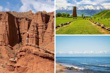 All in One Day: Burana Tower, Konorchek Canyon and Issyk-Kul Lake