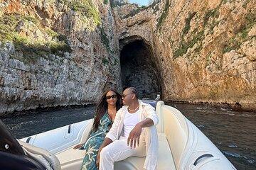 Private SpeedBoat Tour to Haxhi Ali Cave and Beach
