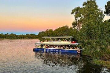 Helicopter Flight, Guided Tour of the Falls and Std Sunset Cruise