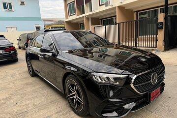 Airport Transfer Luxury Sedan Mercedes E Class BMW 5 Series