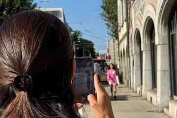 Visit Carouge With A Historical Track Game on Smartphone