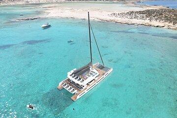 Luxury Catamaran Cruise to Balos and Gramvousa from Kissamos Port