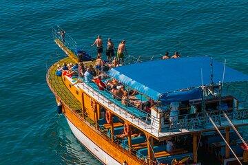 Alanya Serene Relaxing Boat Tour: Sun, Sea and Lunch,Soft Drinks