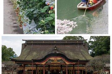 Strawberries and Yanagawa Boat Trip with Dazaifu from Fukuoka