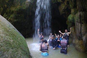 Celebration: Charco Azul Canyon, Caves & Waterfall Adventure