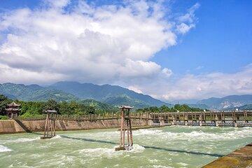 Dujiangyan Irrigation System and Panda Base Day tour