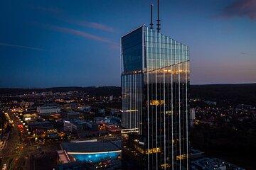 Gdańsk: Enjoy city views and delicious food on 32nd floor