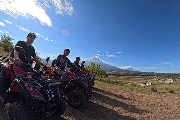 Route in Cuatrimoto through Atlixco Nature and Panoramic Views