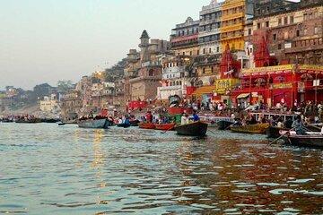 From Varanasi Private Tour with Temples Ghats and Rituals