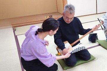 Hands On Shamisen Workshop in Tokyo