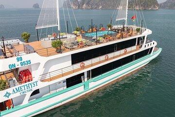 Amethyst Cruise Halong Bay Luxury Day Tour: Buffet and Jacuzzi
