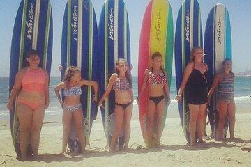 Fun Surfing Lesson in Ensenada Kids Beginners with Port Pick up
