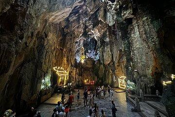 Hoi An/Da Nang : Marble Mountains, Linh Ung Pagoda & Am Phu Cave