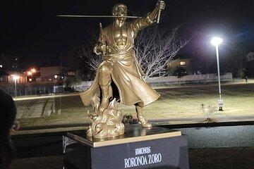 Fukuoka One Piece Kumamoto Statues Tour with Dinner