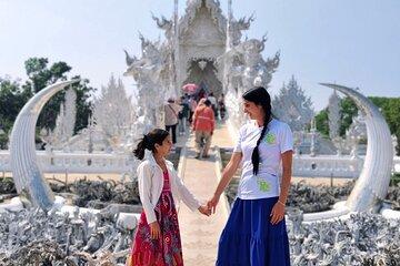 Chiang Mai: Chiang Rai-White-Blue-Big Buddha & Lalitta Café