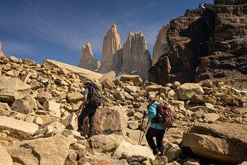 Trekking to the Base of the Towers