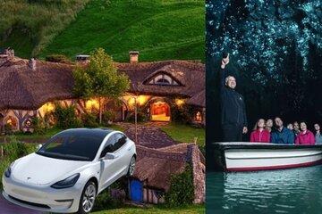 Hobbiton, Waitomo Caves, Blue Spring & Hamilton Garden Day trip