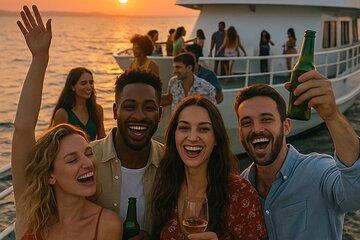 2Hour. Waikiki Saturday Sunset Party Cruise + BYOB