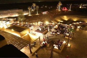 Agafay quad sunset Camel Reading diner with show