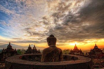 Borobudur Sunrise From Hill, Mount Merapi Prambanan All Inclusive