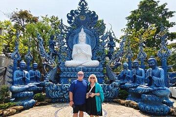 Chiang Mai: Chiang Rai-White-Blue-Big Buddha & Lalitta Café