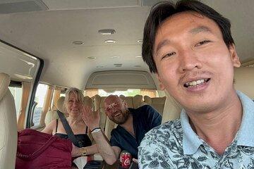 Guided Road Tour Phnom Penh to Siem Reap by private car van
