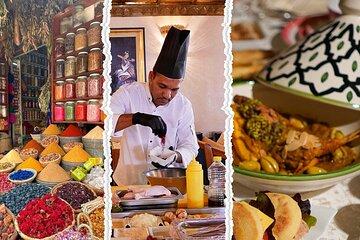 Souk and Cook Moroccan Dishes with Meal Included