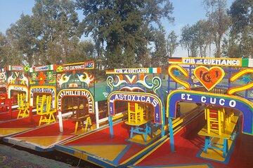 Xochimilco Floating Gardens and Coyoacan Private Tour