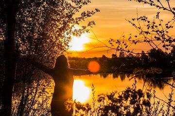 Summer Traditional Finnish Evening Fishing