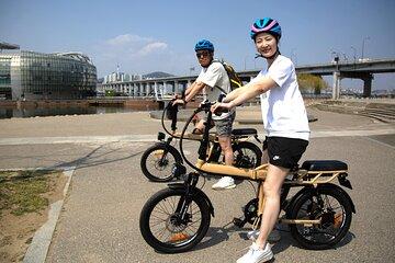 ENKO Electric Bike Ride on The Han River Bike Path in Seoul