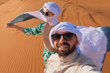Abu Dhabi Private Morning Desert Safari Dune Bashing and Camel