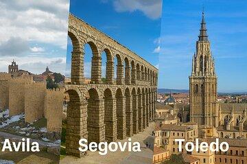 Toledo, Ávila & Segovia: Private Full-Day Tour from Madrid