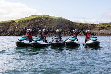Reykjavík Bay Jet Ski Tour in Puffin Island