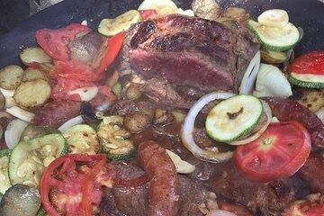 Outdoor Chilean BBQ Class with Private Transportation