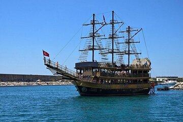 Side Pirate Boat Tour With Foam Party Lunch and Softdrinks