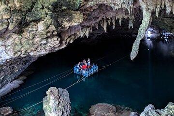 Santo Domingo Los Tres Ojos and Waterfall Tour
