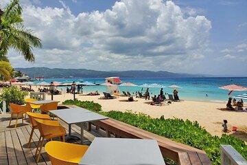 MBJ Airport Arrival and Private Transfer with Beach Stop