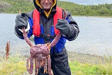 King Crab Safari and visit a Snowhotel from Saariselkä