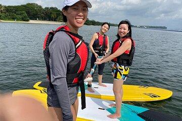 Experience Pasir Ris Beach with Standup Paddle Board Orientation
