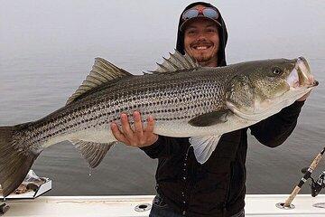 6 Hour Striped Bass Private Fishing Trip