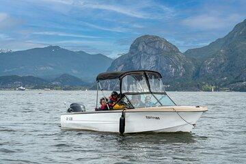 Squamish 4hr Rental 17ft Fiberglass Hourston with 70HP Engine